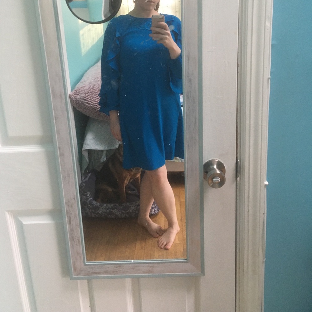 Lilly Pulitzer blue dress!!
